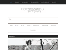 Tablet Screenshot of fjordstengaard.dk